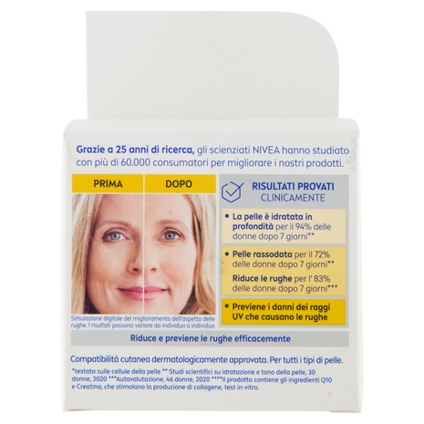 Nivea Q10 Anti-Rughe Power Crema Giorno Extra Rassodante SPF 30 Tutti i Tipi di Pelle 50 ml